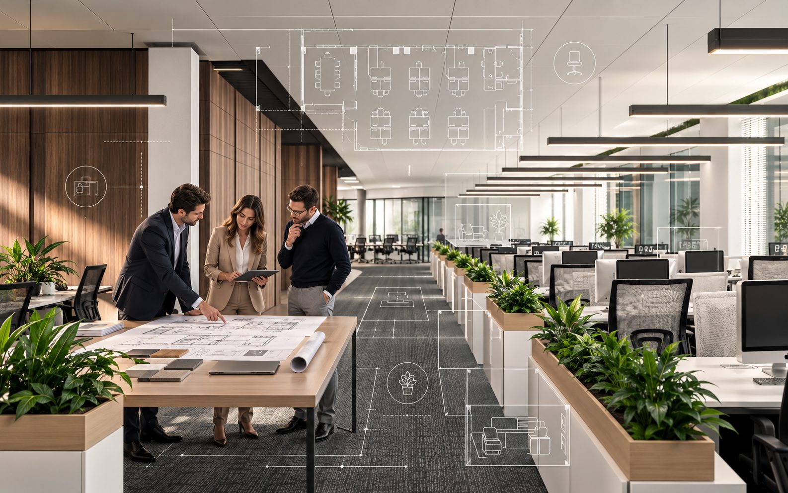 Aménagement & Fit-out sur-mesure